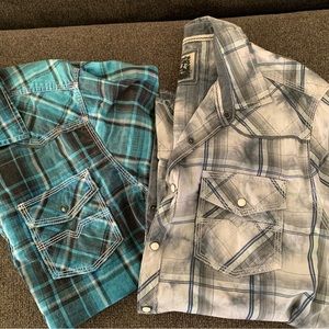 Bundle- BKE Long Sleeve Button Down Shirts
